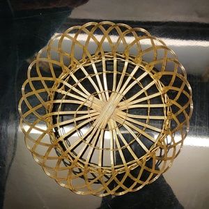 Brass basket